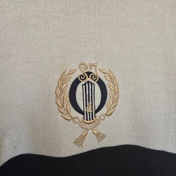 St John Collection by Marie Gray Sz Large Nautical Sweater - Picture 8 of 8